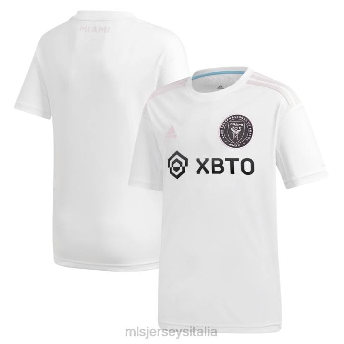 MLS Jerseys maglia inter miami cf adidas bianca 2020 replica primaria bambini maglia ZB4R124