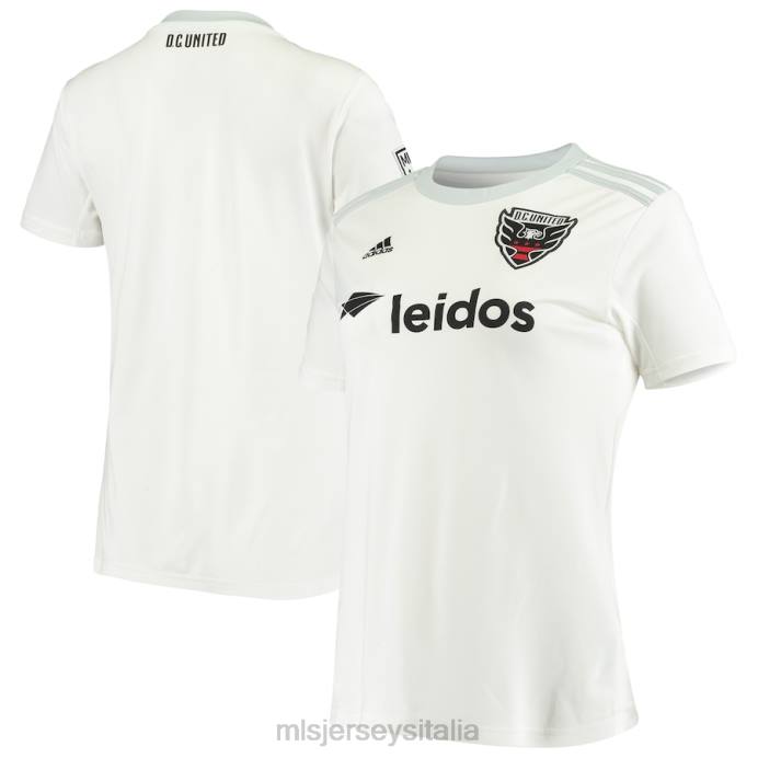 MLS Jerseys DC Maglia replica United adidas bianca 2020 away team donne maglia ZB4R1028