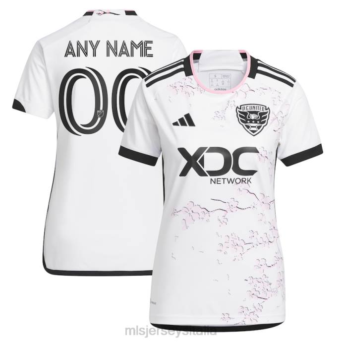MLS Jerseys DC United adidas bianco 2023 la maglia personalizzata replica del kit Cherry Blossom donne maglia ZB4R240