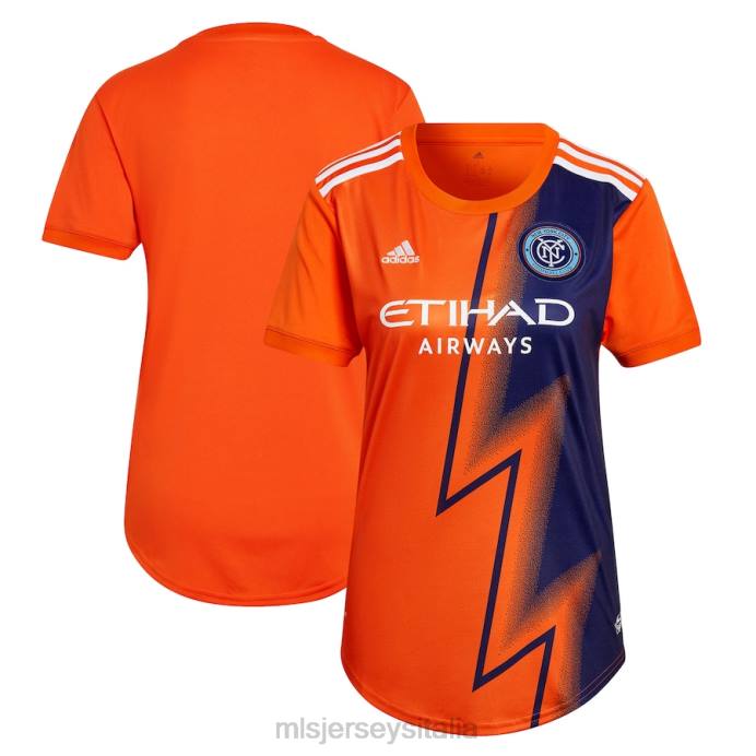 MLS Jerseys maglia vuota replica del kit volt adidas arancione 2022 del new york city fc donne maglia ZB4R878