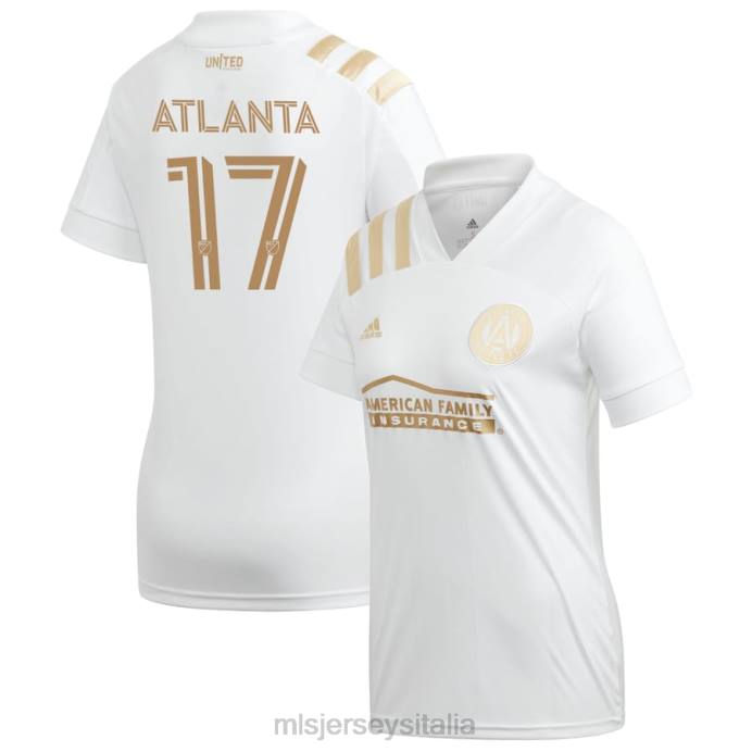 MLS Jerseys Maglia Atlanta United FC Adidas Bianca 2020 King's Replica donne maglia ZB4R960