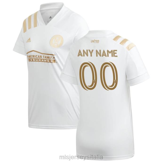 MLS Jerseys Maglia replica personalizzata Atlanta United FC Adidas Bianca 2020 Kings donne maglia ZB4R1305