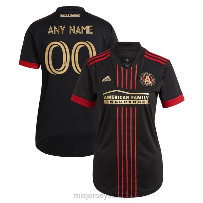 MLS Jerseys maglia personalizzata atlanta United fc adidas nera 2021 the blvck kit replica donne maglia ZB4R254