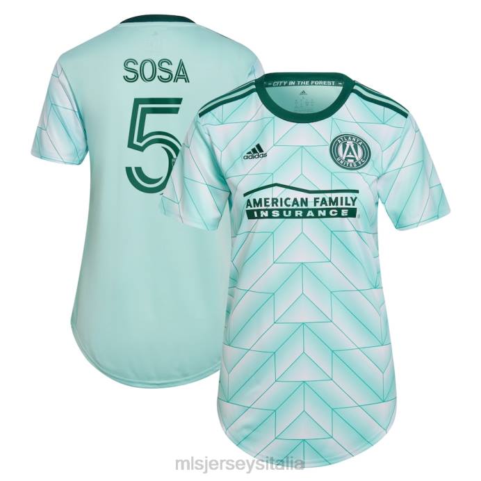 MLS Jerseys maglia giocatore replica kit atlanta United fc santiago sosa adidas menta 2022 the forest donne maglia ZB4R1473