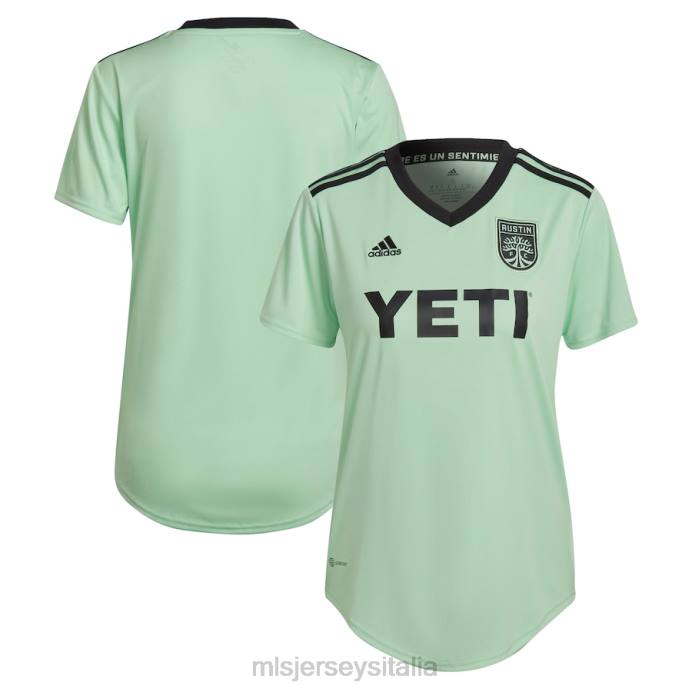 MLS Jerseys maglia vuota replica del kit sentimiento adidas mint 2022 di austin fc donne maglia ZB4R180