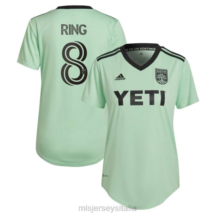 MLS Jerseys austin fc alexander ring adidas menta 2022 la maglia del giocatore replica del kit sentimiento donne maglia ZB4R1035