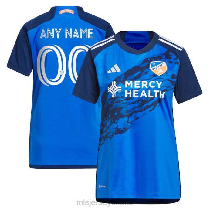 MLS Jerseys Maglia personalizzata replica kit adidas blu 2023 del fc cincinnati river donne maglia ZB4R571