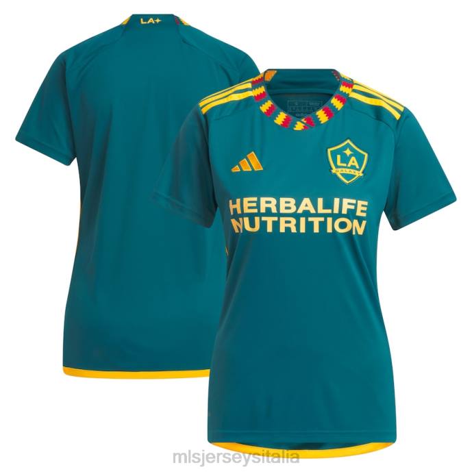 MLS Jerseys maglia replica adidas verde 2023 la galaxy la kit donne maglia ZB4R192