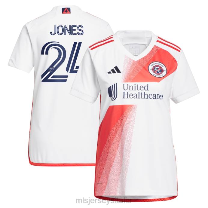 MLS Jerseys Maglia Defiance Replica Adidas Bianca 2023 Defiance Revolution Della Nuova Inghilterra donne maglia ZB4R904
