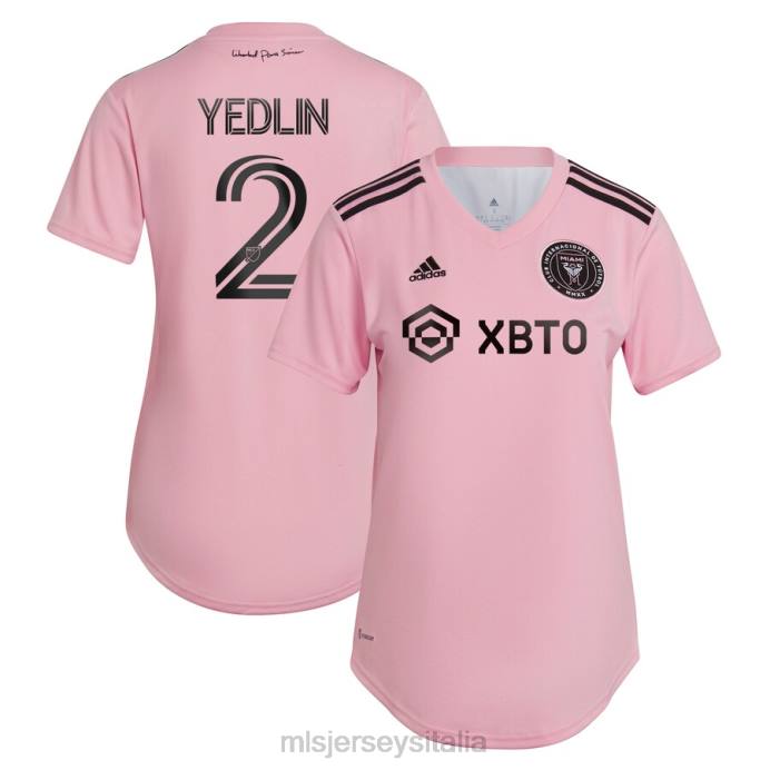 MLS Jerseys maglia inter miami cf deandre yedlin adidas rosa 2022 the heart beat kit replica player donne maglia ZB4R1034
