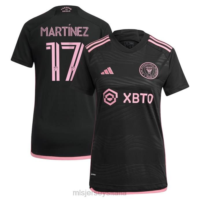 MLS Jerseys Maglia Inter Miami CF Josef Martinez Adidas Nera 2023 La Noche Replica Player donne maglia ZB4R1321