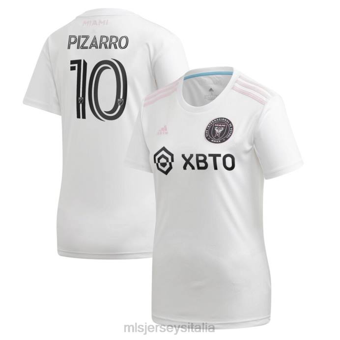 MLS Jerseys maglia inter miami cf rodolfo pizarro adidas bianca 2020 replica player primaria donne maglia ZB4R1290
