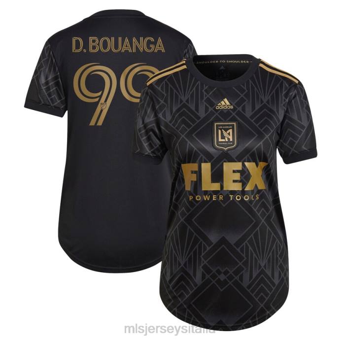 MLS Jerseys Maglia replica del kit per il quinto anniversario del 2023 adidas nera di lafc denis bouanga donne maglia ZB4R1182