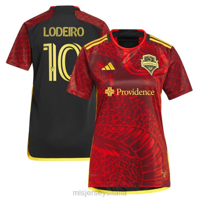 MLS Jerseys seattle sounders fc nicolas lodeiro adidas rossa 2023 maglia replica del kit bruce lee donne maglia ZB4R1020
