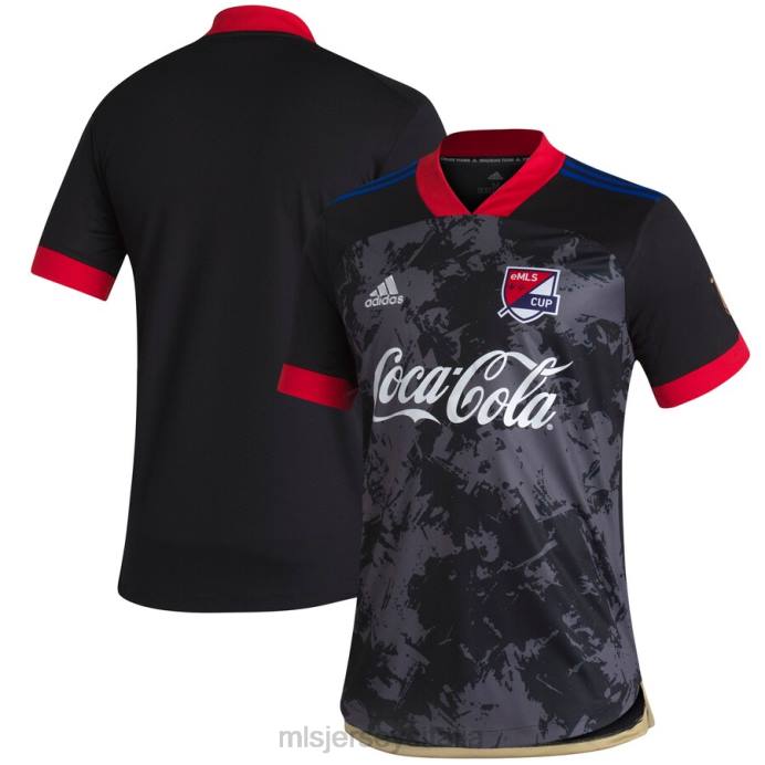 MLS Jerseys Maglia adidas nera replica coppa emls 2021 uomini maglia ZB4R719