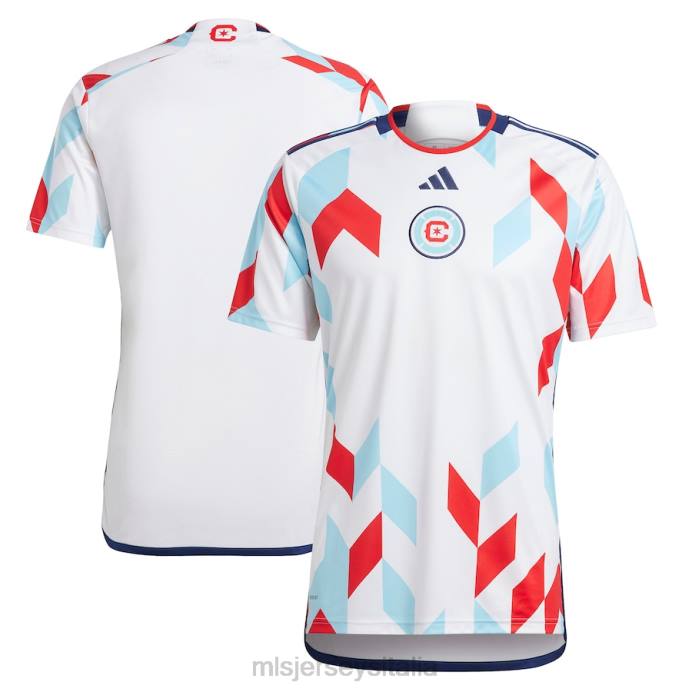 MLS Jerseys Chicago Fire adidas White 2023 un kit per tutte le maglie replica uomini maglia ZB4R143