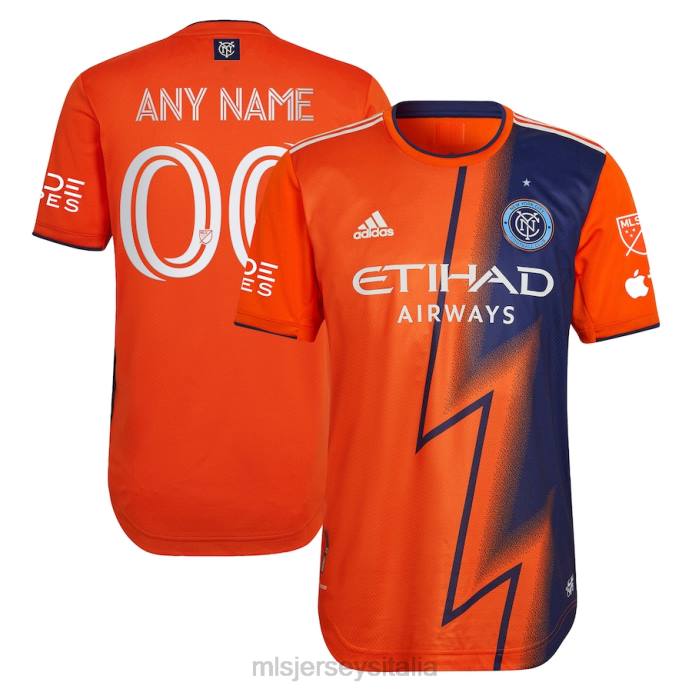 MLS Jerseys maglia personalizzata autentica del kit volt adidas arancione 2023 del new york city fc uomini maglia ZB4R684