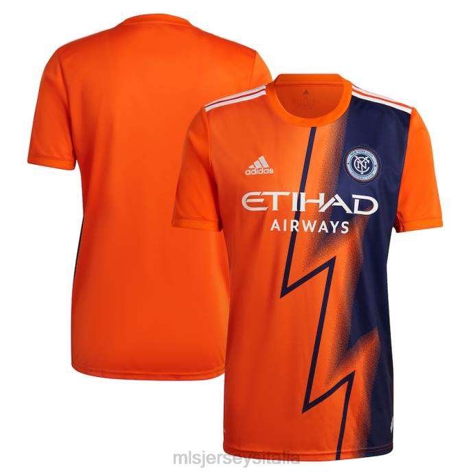 MLS Jerseys maglia vuota replica del kit volt adidas arancione 2022 del new york city fc uomini maglia ZB4R356