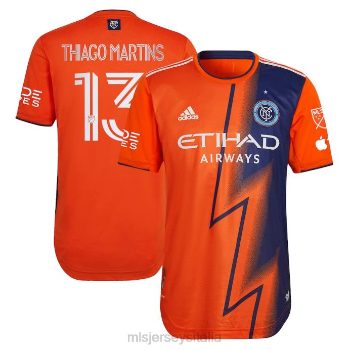 MLS Jerseys maglia da giocatore autentica del kit volt new york city fc talles magno adidas arancione 2023 uomini maglia ZB4R1077
