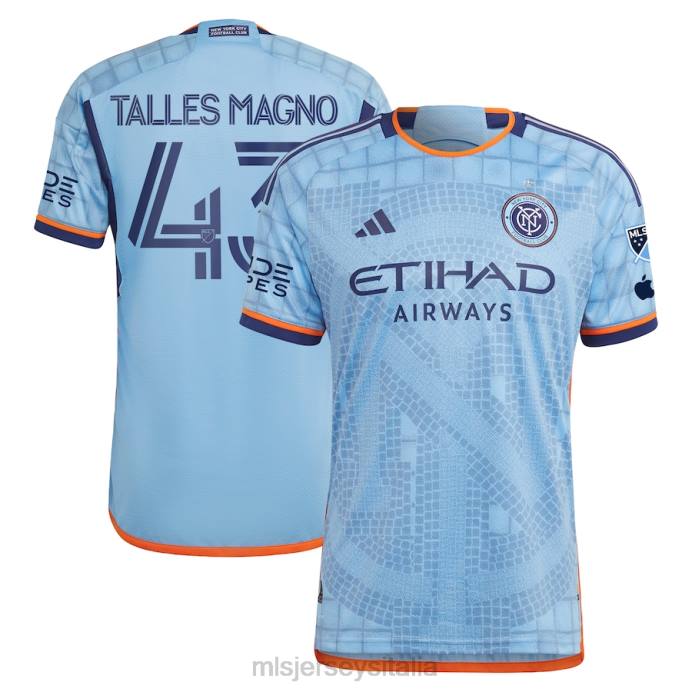 MLS Jerseys maglia new york city fc talles magno adidas azzurro 2023 la maglia autentica del kit interboro uomini maglia ZB4R695