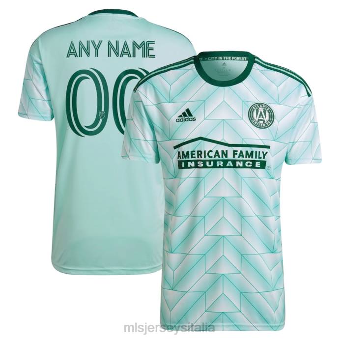 MLS Jerseys Maglia personalizzata replica del kit Atlanta United FC Adidas Mint 2022 The Forest uomini maglia ZB4R650