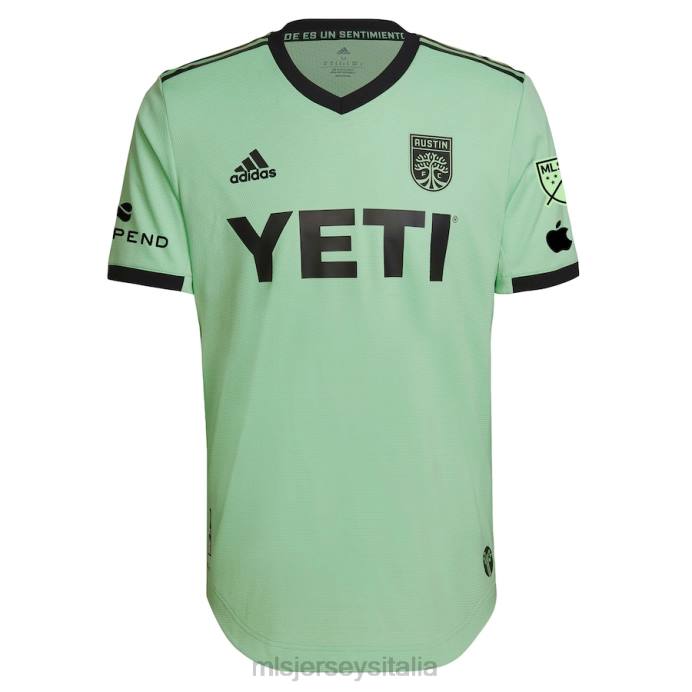 MLS Jerseys austin fc adidas mint 2023 la maglia autentica del kit sentimiento uomini maglia ZB4R154