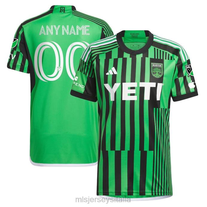 MLS Jerseys austin fc adidas verde 2023 las voces kit autentica maglia personalizzata uomini maglia ZB4R86