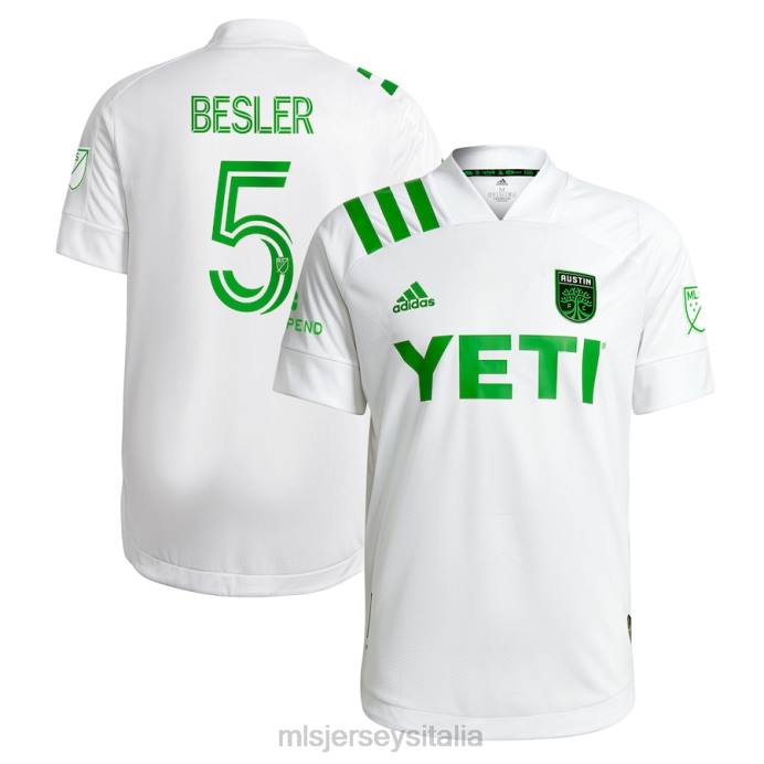 MLS Jerseys maglia austin fc matt besler adidas bianca 2021 leggende autentica uomini maglia ZB4R1468