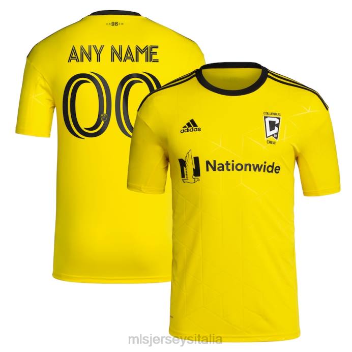 MLS Jerseys Maglia personalizzata replica del kit Columbus Crew Adidas giallo 2022 Gold Standard uomini maglia ZB4R392