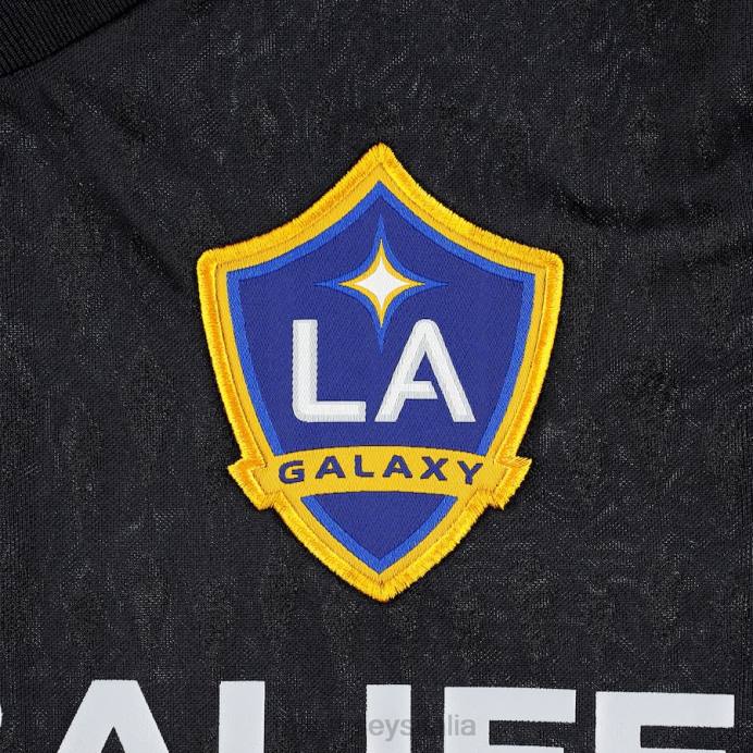 MLS Jerseys Maglia da portiere replica adidas nera 2023 della Galaxy uomini maglia ZB4R160