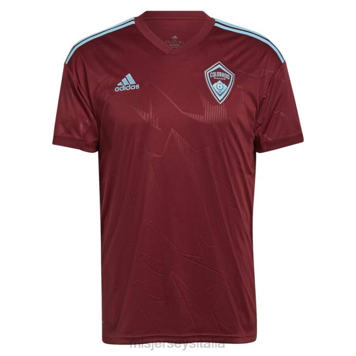 MLS Jerseys Maglia da giocatore replica club adidas bordeaux 2022 di colorado rapids mark-anthony kaye uomini maglia ZB4R1442