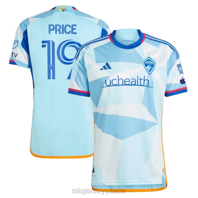 MLS Jerseys Maglia colorado rapids jack prezzo adidas azzurro 2023 new day kit autentico uomini maglia ZB4R855