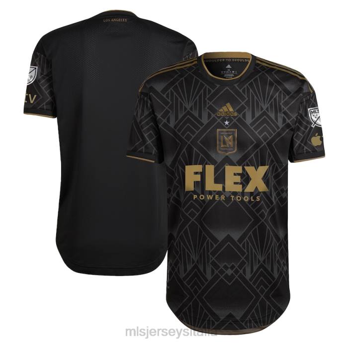 MLS Jerseys Maglia autentica del kit per il quinto anniversario della adidas nera 2023 lafc uomini maglia ZB4R10