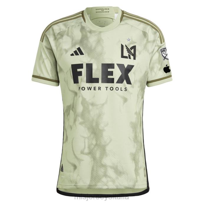 MLS Jerseys Maglia personalizzata autentica lafc adidas verde 2023 smokescreen uomini maglia ZB4R153