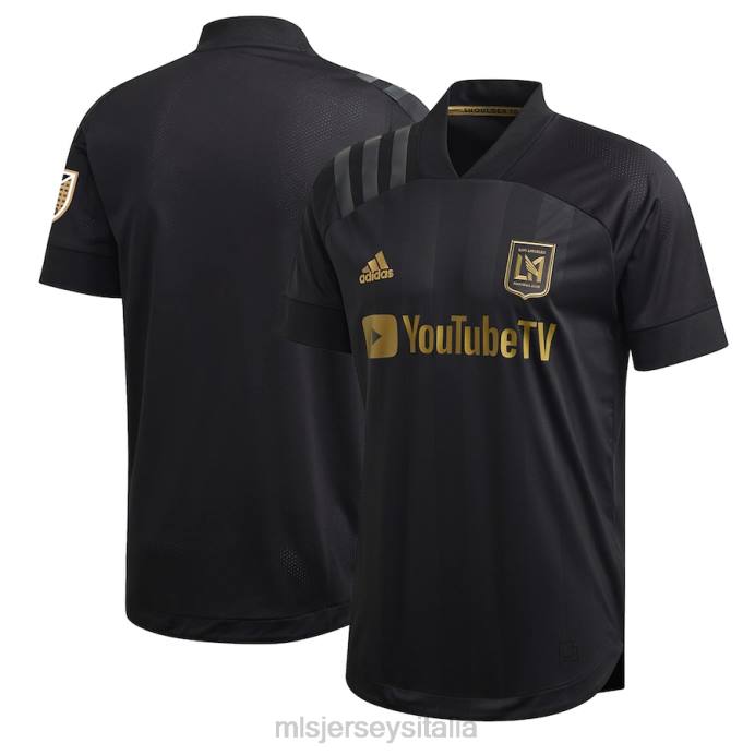 MLS Jerseys maglia bianca autentica adidas primaria lafc nera 2020 uomini maglia ZB4R301