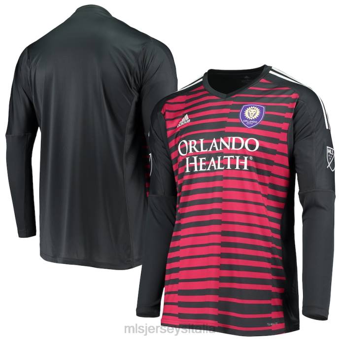 MLS Jerseys Orlando City SC adidas grigio tiro in maglia replica a maniche lunghe uomini maglia ZB4R1130