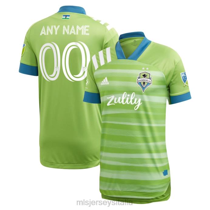 MLS Jerseys Seattle Sounders FC adidas verde 2021 maglia personalizzata autentica primaria uomini maglia ZB4R121
