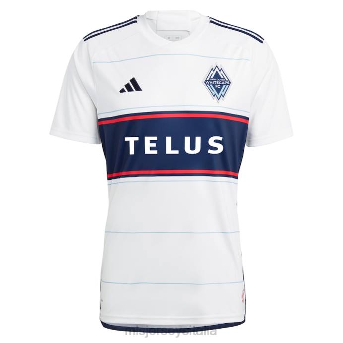 MLS Jerseys Vancouver Whitecaps FC Julian Gressel Maglia adidas bianca 2023 Bloodlines Replica Player uomini maglia ZB4R1203