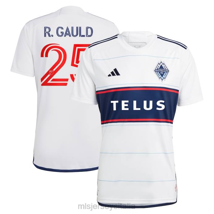 MLS Jerseys Vancouver Whitecaps FC Ryan Gauld Maglia adidas bianca 2023 Bloodlines Replica Player uomini maglia ZB4R1201